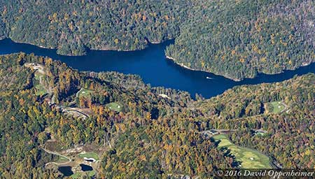 Blue Ridge Mountains Aerial Photography