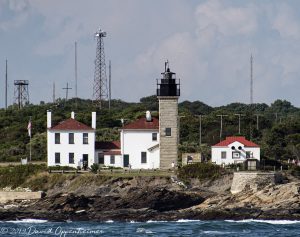 Beavertail Lighthouse Museum in Jamestown, Rhode Island