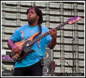 Victor Wooten with Béla Fleck and the Flecktones at Bonnaroo 2011