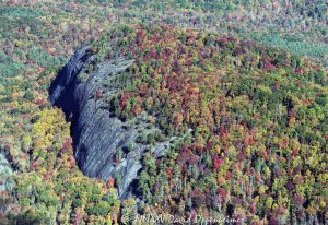 Big Green Mountain Panthertown Valley Nantahala National Forest aerial view 8231