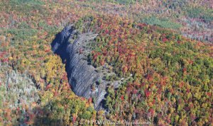 Big Green Mountain Panthertown Valley Nantahala National Forest aerial view 8235