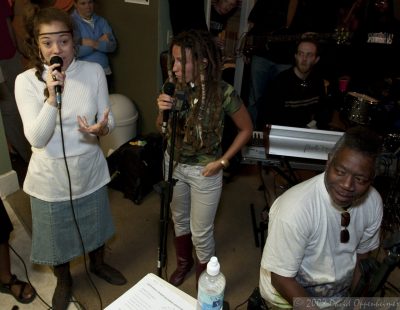 Kendra Foster, Laura Reed, and Garry Shider