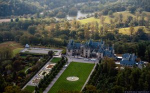 Biltmore Estate - Aerial Photo of Biltmore House