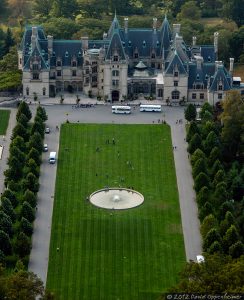 Biltmore Estate - Aerial Photo of Biltmore House