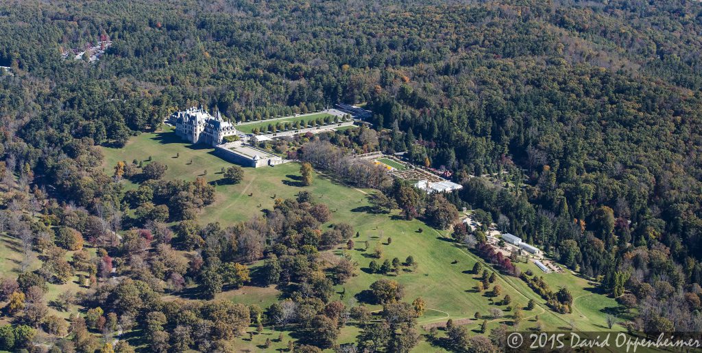 Biltmore Estate Aerial Photo