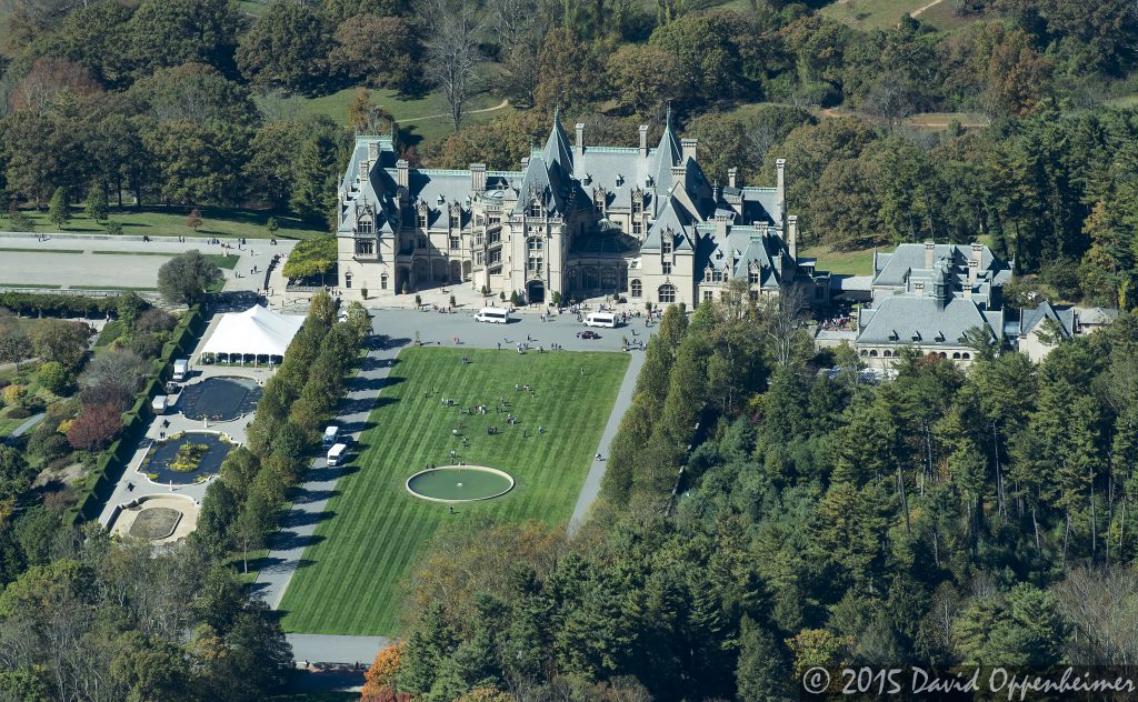 Biltmore Estate Aerial Photo
