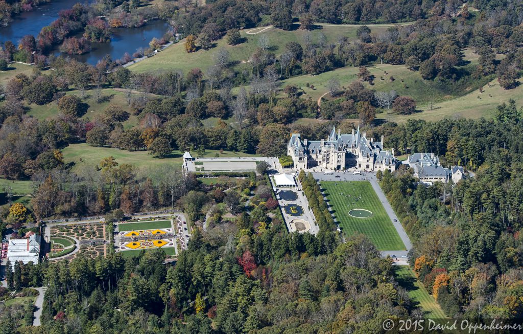Biltmore Estate Aerial Photo