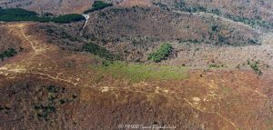 Black Balsam Knob on the Blue Ridge Parkway Aerial View