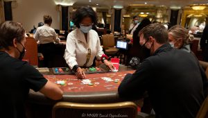 Blackjack Table Gambling at Caesars Palace Las Vegas Hotel and Casino