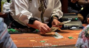 Blackjack Table Gambling at Caesars Palace Las Vegas Hotel and Casino