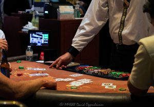 Blackjack Table at Planet Hollywood Las Vegas Resort & Casino 