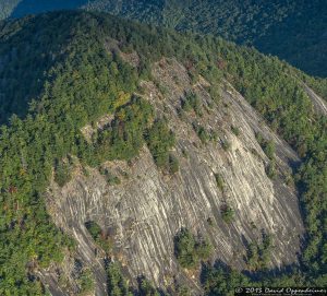 Rock Cliff in the Blue Ridge Mountains near Cashiers, North Carolina