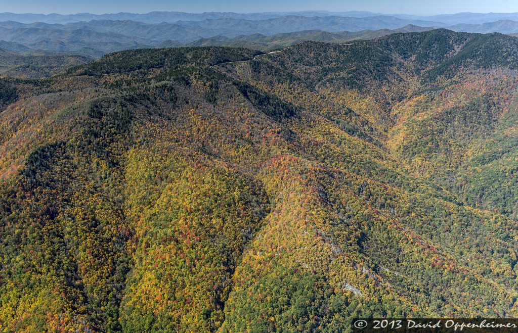 Autumn Colors in the Blue Ridge Mountains