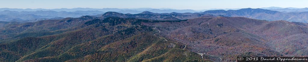 Graveyard Fields along the Blue Ridge Parkway
