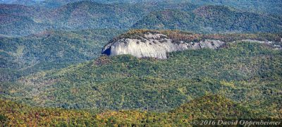 Looking Glass Rock along the Blue Ridge Parkway