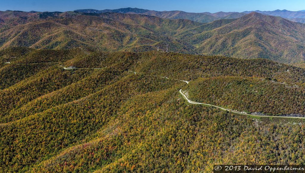 Autumn Colors Along The Blue Ridge Parkway in Western North Carolina