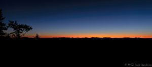 Blue Ridge Parkway sunset Caney Fork Overlook 7801 scaled