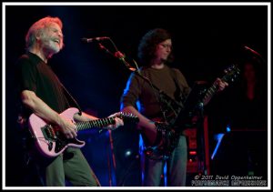 Bob Weir and John Kadlecik with Furthur on 3/13/2011 in New York City at Best Buy Theater