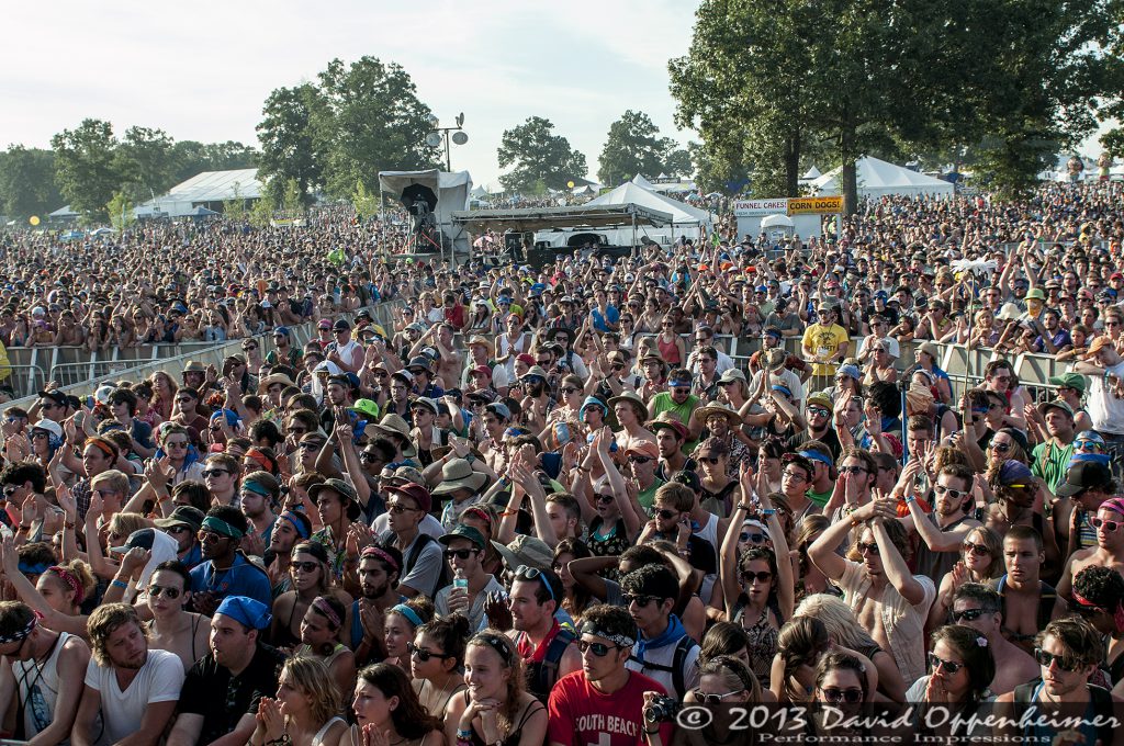 Bonnaroo Music Festival Crowd Bonnaroo Music Festival Crowd