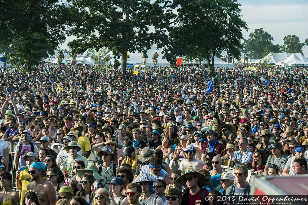 Bonnaroo Music Festival Crowd Bonnaroo Music Festival Crowd