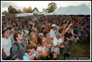 Festival Concert Crowd at Bonnaroo Music Festival