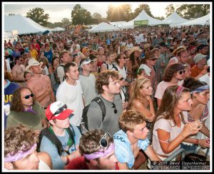 Festival Concert Crowd at Bonnaroo Music Festival