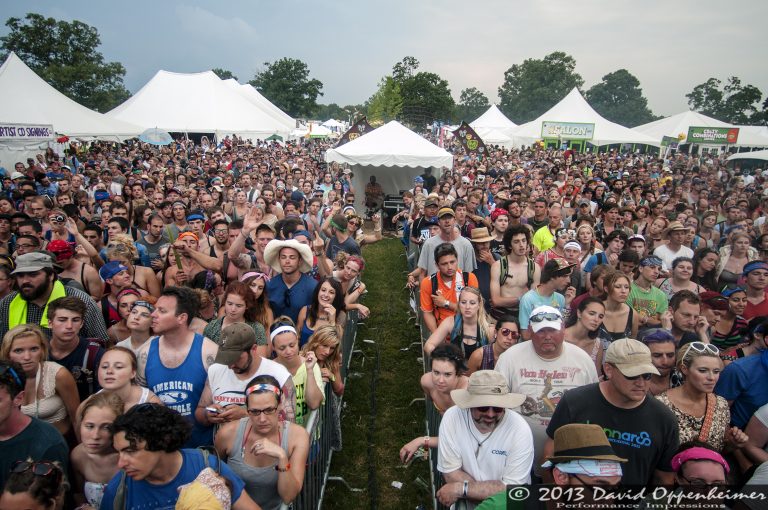 Bonnaroo Music Festival Crowd