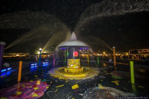 Mushroom Fountain at Bonnaroo Music Festival