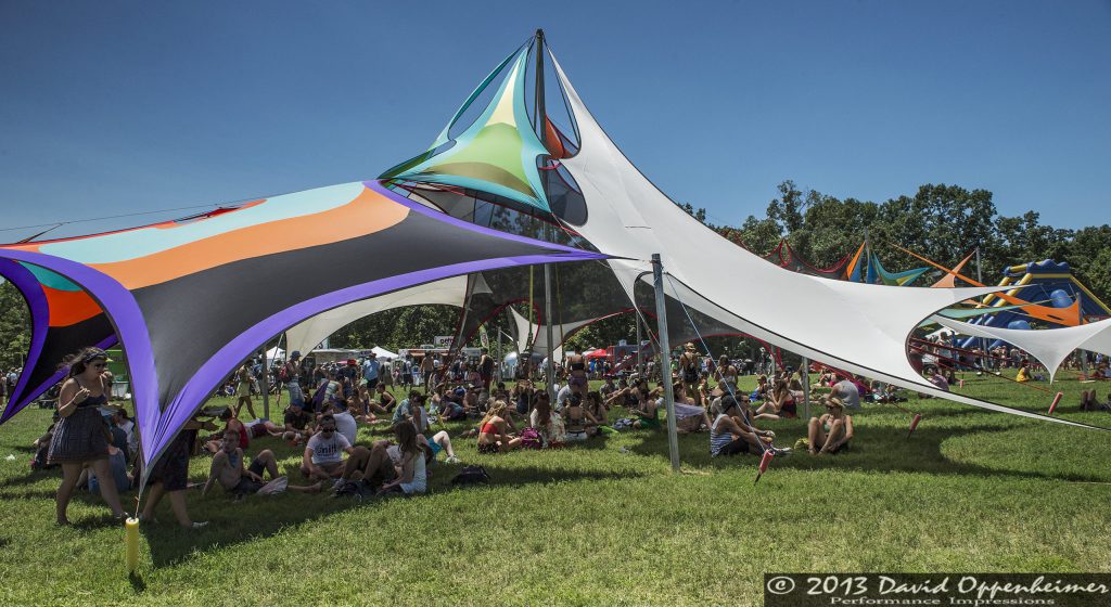 Bonnaroo Music Festival Crowd