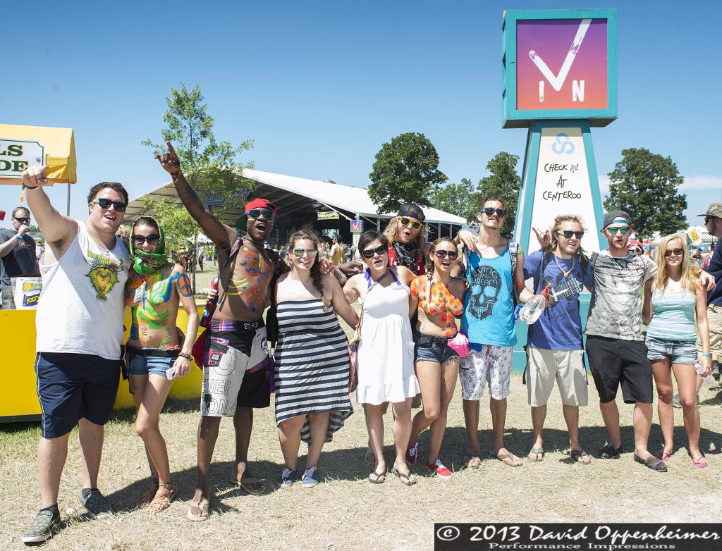 Bonnaroo Music Festival Crowd