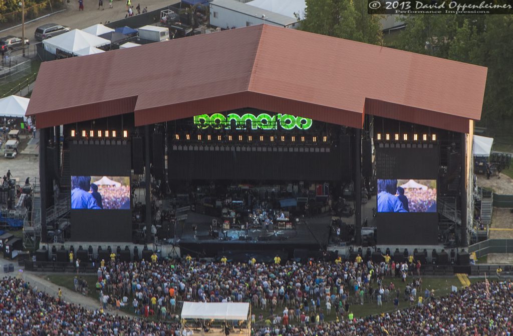 What Stage - Bonnaroo Music Festival Aerial Photo