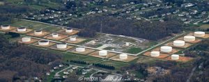 Booth Station Buckeye Pipeline in Boothwyn, Pennsylvania Aerial View