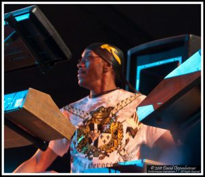 Joel Nathaniel Johnson with Bootsy Collins & The Funk University at Bonnaroo