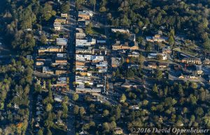 Brevard North Carolina Aerial Photo