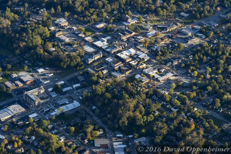 Brevard North Carolina Aerial Photo