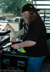 Brian Farmer Backstage with Gov't Mule