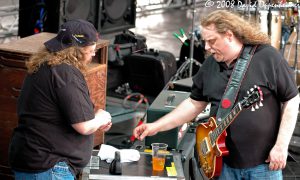 Brian Farmer and Warren Haynes Sidestage with Gov't Mule