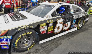 Brian Vickers at Bristol Motor Speedway during NASCAR Sprint Cup Food City 500