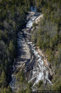 Bridal Veil Falls Waterfall in DuPont State Forest NC