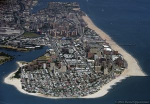 Seagate and Brighton Beach in Brooklyn Aerial Photo