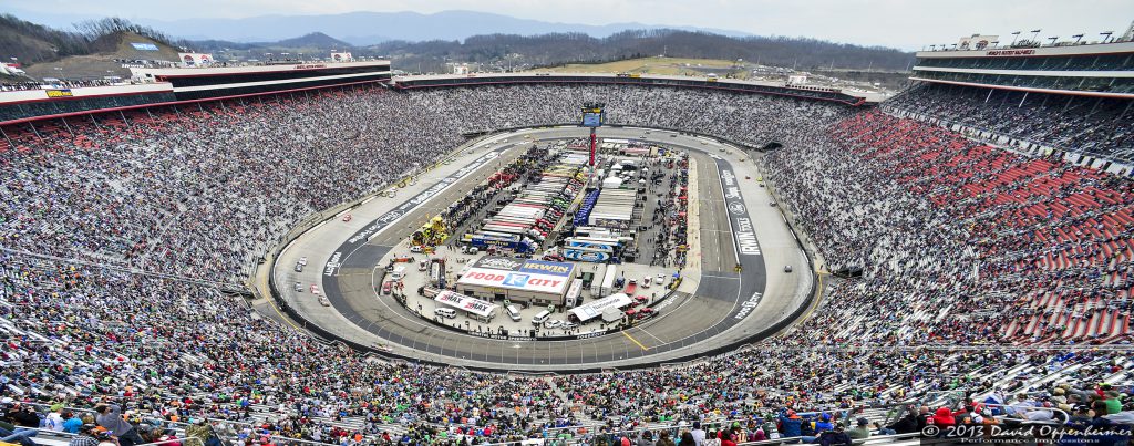Bristol Motor Speedway during NASCAR Sprint Cup Food City 500