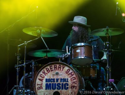 Brit Turner with Blackberry Smoke Brit Turner with Blackberry Smoke