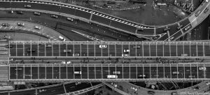 Brooklyn Bridge Vertical Aerial View