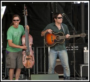 Bryan Horne and Nat Keefe with Everyone Orchestra at All Good Festival