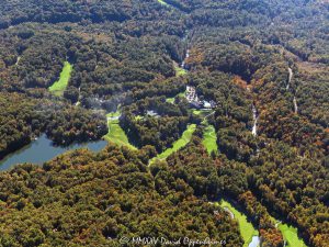 Burlingame Country Club golf course Sapphire NC aerial view 8440