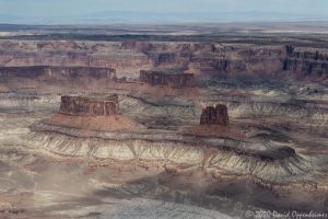 Buttes of the Cross and Millard Canyon Benches Utah Aerial