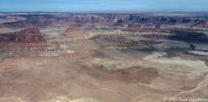 Buttes of the Cross and Millard Canyon Benches Utah Aerial