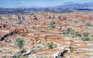 Needles District of Canyonlands National Park Aerial
