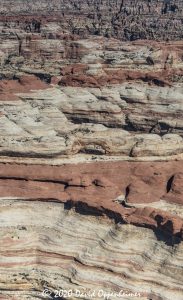 Upper Salt Creek in the Needles District of Canyonlands National Park Aerial