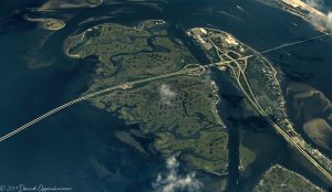 Captree Island and Oak Beach Aerial